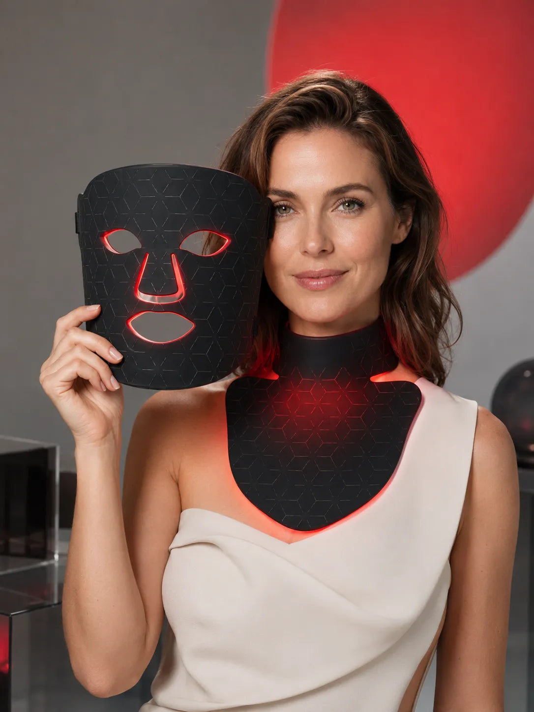 The Red Glow Mask